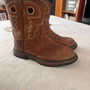Ariat Brown Leather Western Boots